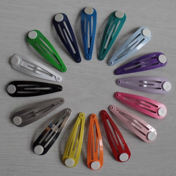 Gekleurde Haarknipjes 5 cm (per 2) | - Diverse materialen |