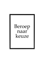 BEROEP NAAR KEUZE