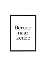 BEROEP NAAR KEUZE