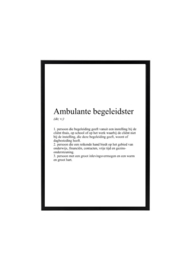 AMBULANT BEGELEIDSTER