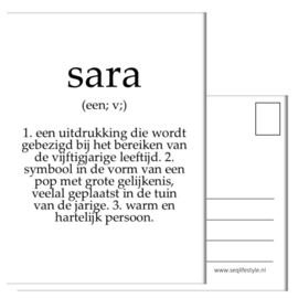 A6 KAART: SAAR