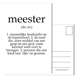 A6 KAART: MEESTER