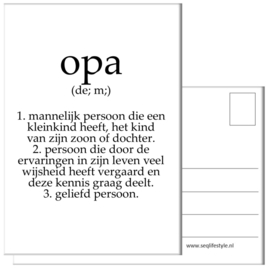 A6 KAART: OPA