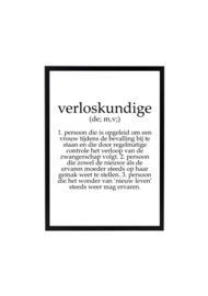 VERLOSKUNDIGE