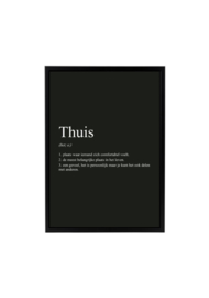THUIS 'BLACK EDITION'