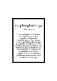 VERPLEEGKUNDIGE