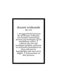 DOCENT WISKUNDE