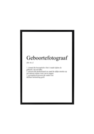 GEBOORTEFOTOGRAAF