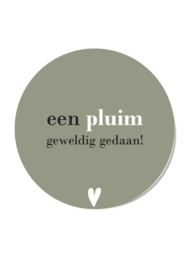 Een pluim