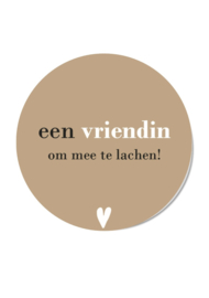 Een vriendin