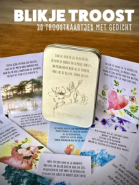 Martin Gijzemijter: Blikje Troost - 30 troostkaartjes met gedicht