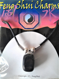 Onyx Feng Shui edelsteenhanger