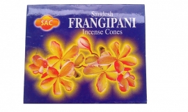 Frangipani kegeltjes (10 stuks)