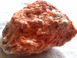 Calciet oranje ruw XL 750 - 1000 gram