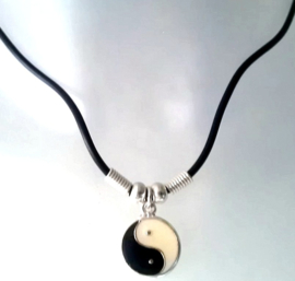 YIN YANG ketting rond