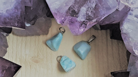 Larimar edelsteenhanger ( DR )