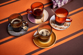 70S CERAMICS: SAUCERS BIG SUR ACE7202 (SET OF 4) HKLiving