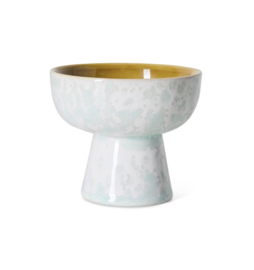 70s ceramics: tapas bowl on base lotus, S KST0309