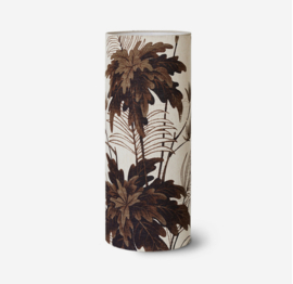 CYLINDER LAMP SHADE FLORAL (Ø28,5CM)