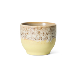 70s ceramics: café cup custard KST0274