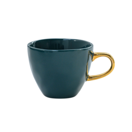 Good Morning Coffee Cup Blue Green UNC