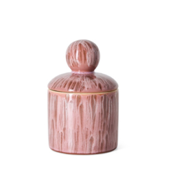 70s ceramics: storage jar rhubarb, small KST0314