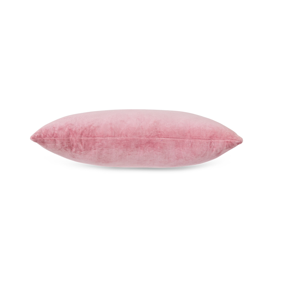 Velvet cushion rose HK Living