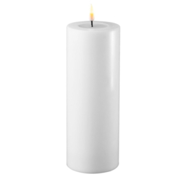 White LED Candle D: 7,5 * 20 cm