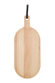 Houten serveerplank Ovaal 23x45cm ZUSSS