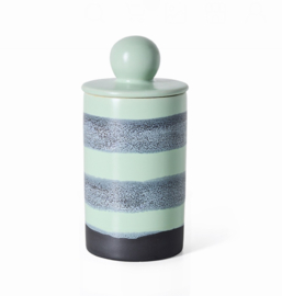 70s ceramics: storage jar river, medium KST0315