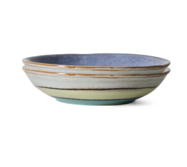 70s ceramics: curry bowls muted, set of 2 KST0302