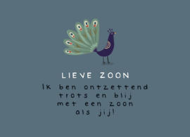 Lieve zoon LUV
