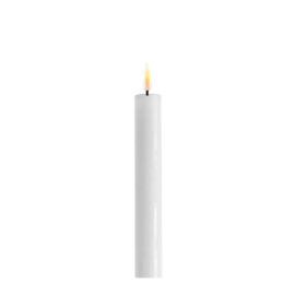 White LED Dinner Candle D:  2 / 15 cm (2 pcs.)