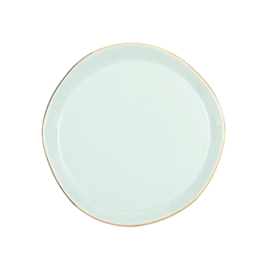 Good Morning Plate  Celadon UNC