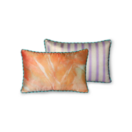 doris for hkliving: printed satin cushion glitter (25x40)