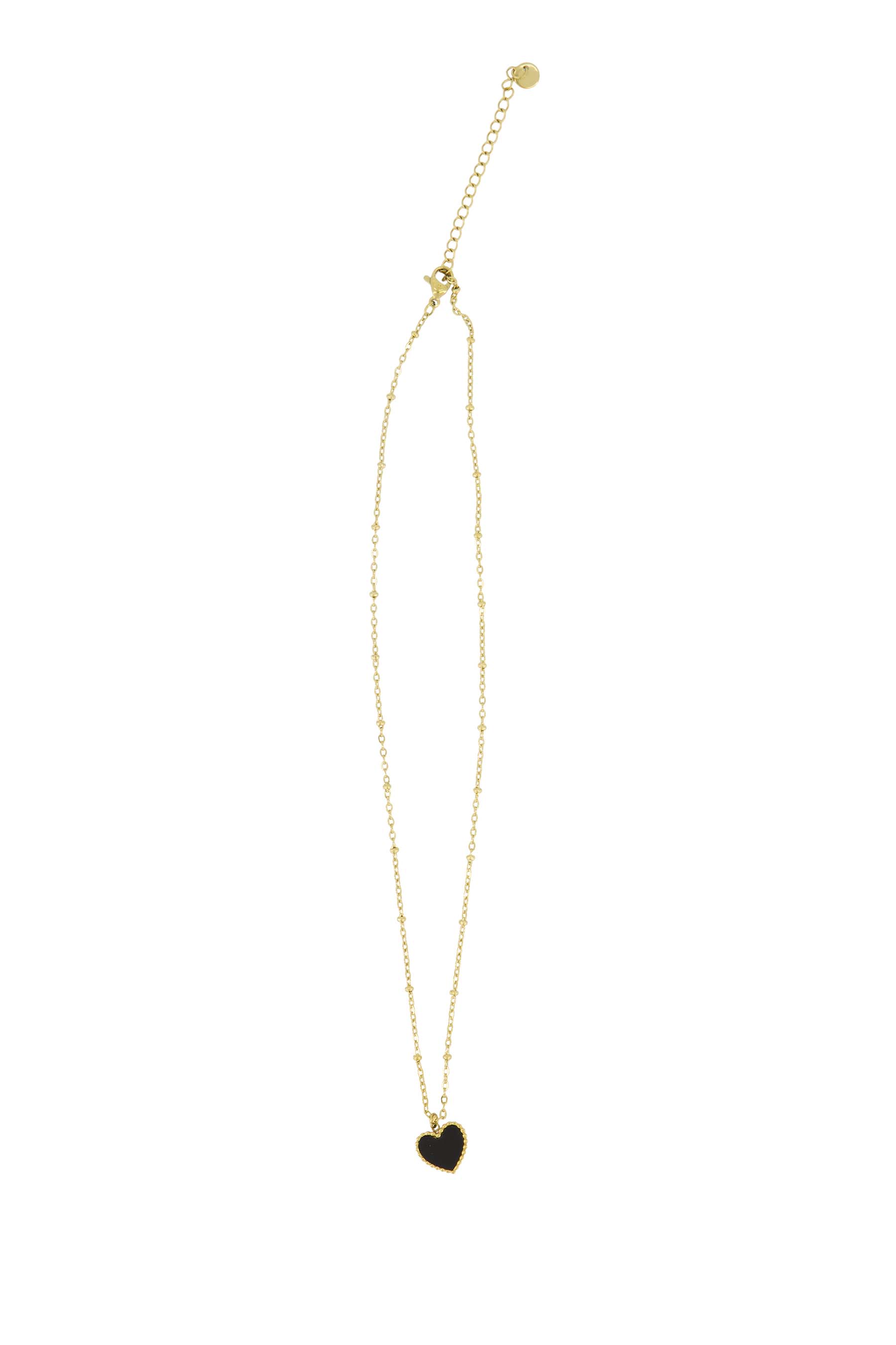 ketting met hartbedel ZUSSS