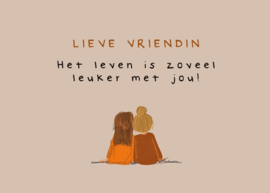 Lieve vriendin LUV - 7286