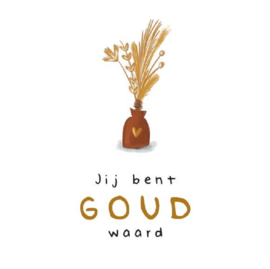 Jij bent goud waard LUV - 7270