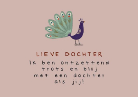 Lieve dochter LUV - 7281