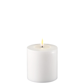 White LED Candle D: 10 * 10 cm