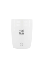 Koffiemok Veel liefs Wit ZUSSS