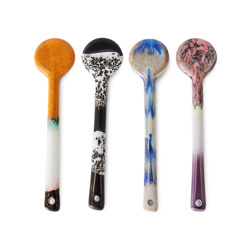 70S CERAMICS: SPOONS M, FORCE (SET OF 4)