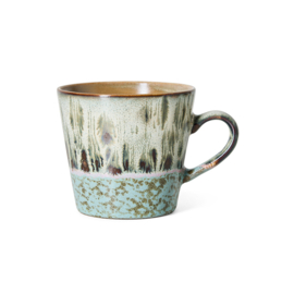 70s ceramics: cappuccino mug birthstone KST0257