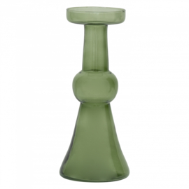 URBAN NATURE CULTURE CANDLE HOLDER MERA HEDGE GREEN