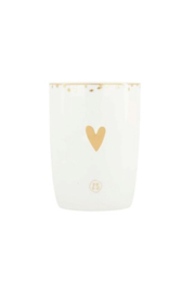 Limited Koffiemok Goud Hartje en Confetti Wit ZUSSS