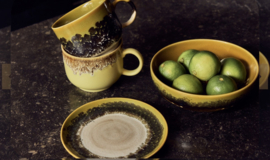 70s ceramics: tea cups cravings, set of 2 KST0267