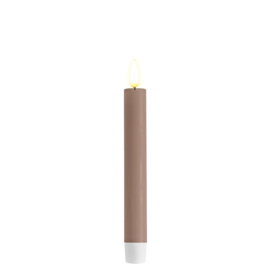 Rose LED Dinner Candle D: 2,2 * 15 cm (2 pcs.) (6 inch) RF-0442