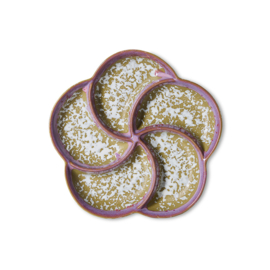 70s ceramics: snack tray deepsea KST0342