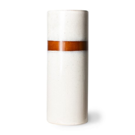 70s ceramics: vase l, snow  ACE7116