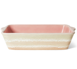 70s ceramics: oven dish large umber KST0358